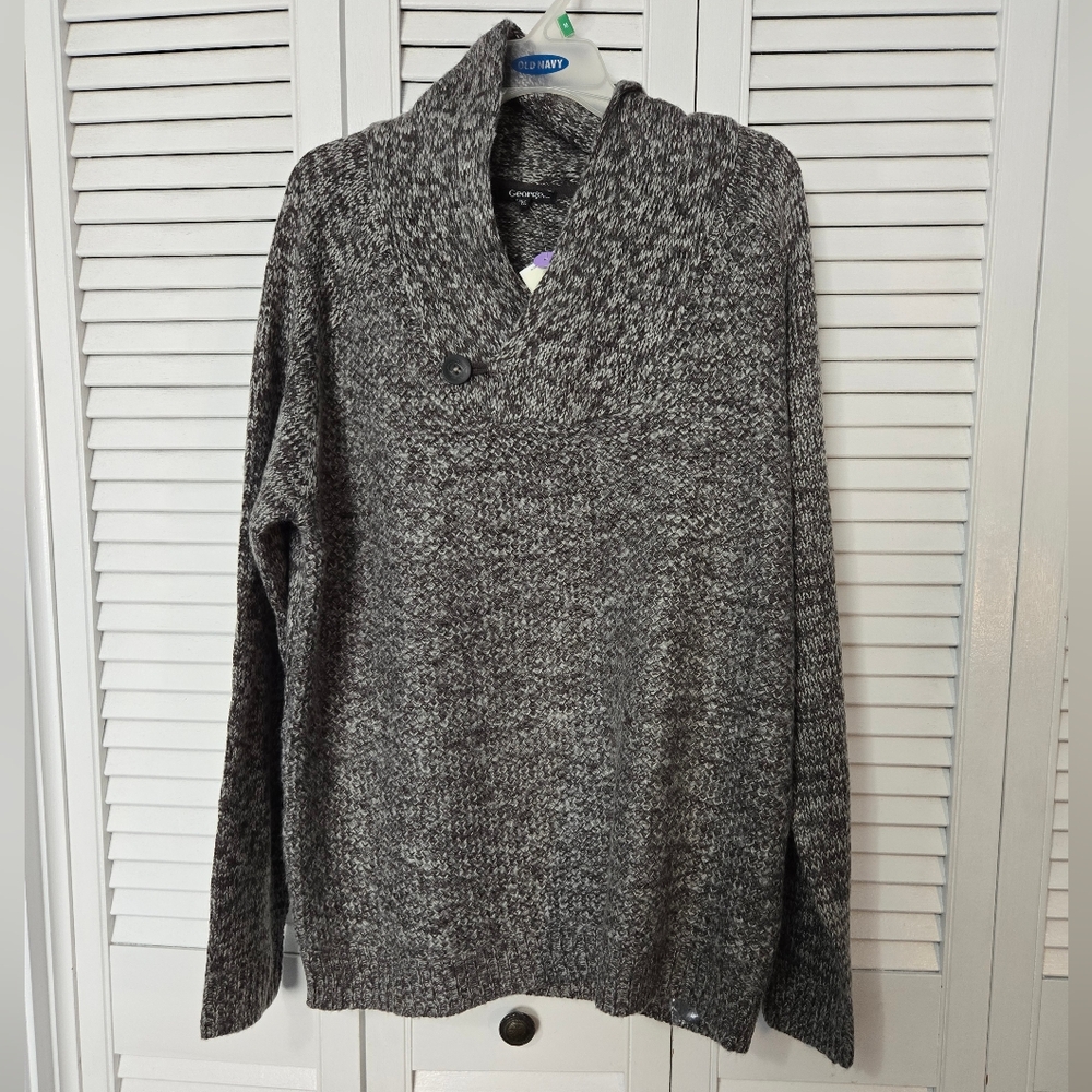 George Charcoal Men's Sweater
